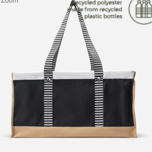 Bold Colorblock Large Utility Tote